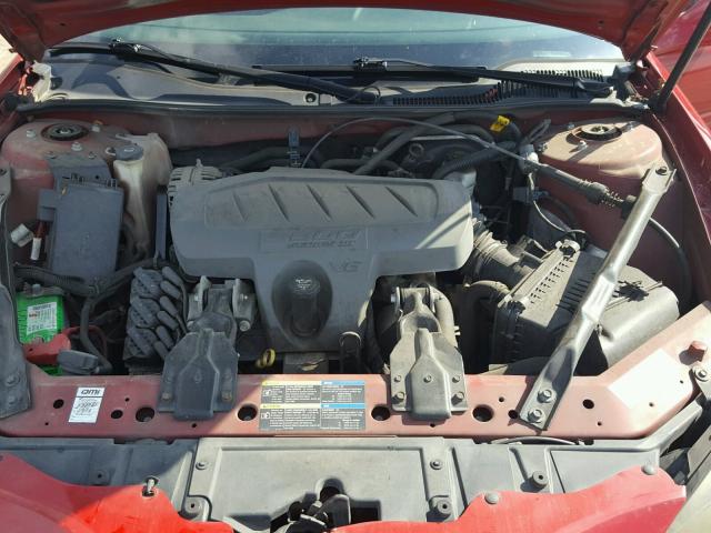2G2WP552171237970 - 2007 PONTIAC GRAND PRIX წითელი ფოტო 7