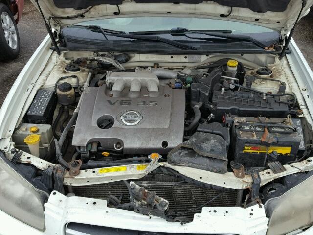 JN1DA31A92T300440 - 2002 NISSAN MAXIMA WHITE photo 7