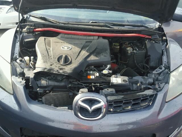 JM3ER29L580201593 - 2008 MAZDA CX-7 GRAY photo 7