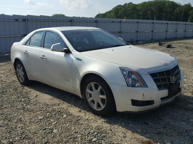 1G6DF577280133552 - 2008 CADILLAC CTS WHITE photo 1