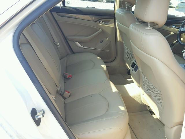 1G6DF577280133552 - 2008 CADILLAC CTS WHITE photo 6