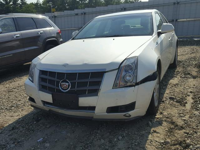 1G6DF577280133552 - 2008 CADILLAC CTS WHITE photo 9