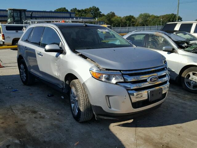 2FMDK3JC1BBB27343 - 2011 FORD EDGE GRAY photo 1