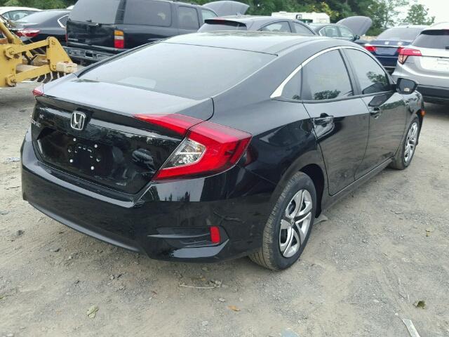 19XFC2F52HE070490 - 2017 HONDA CIVIC BLACK photo 4