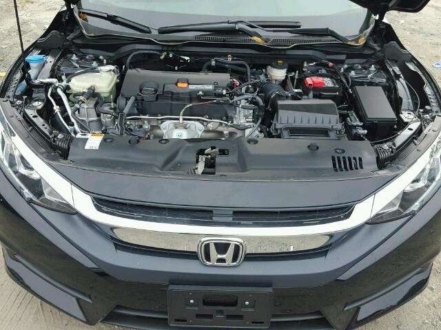 19XFC2F52HE070490 - 2017 HONDA CIVIC BLACK photo 7