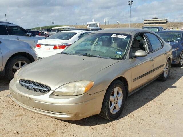 1FAFP55UXYG256783 - 2000 FORD TAURUS SES GOLD photo 2