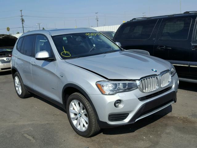 5UXWZ7C57H0V85962 - 2017 BMW X3 SDRIVE2 SILVER photo 1