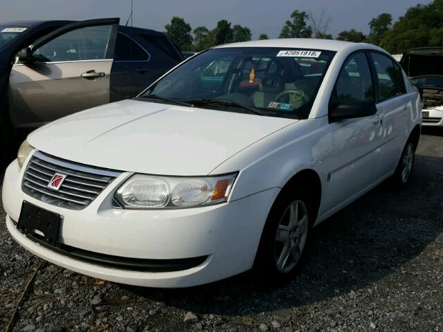 1G8AJ55F17Z152266 - 2007 SATURN ION LEVEL WHITE photo 2