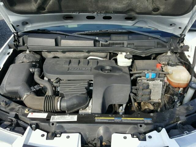 1G8AJ55F17Z152266 - 2007 SATURN ION LEVEL WHITE photo 7