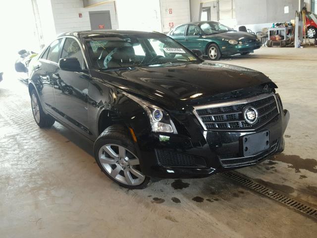 1G6AA5RA4E0190776 - 2014 CADILLAC ATS BLACK photo 1