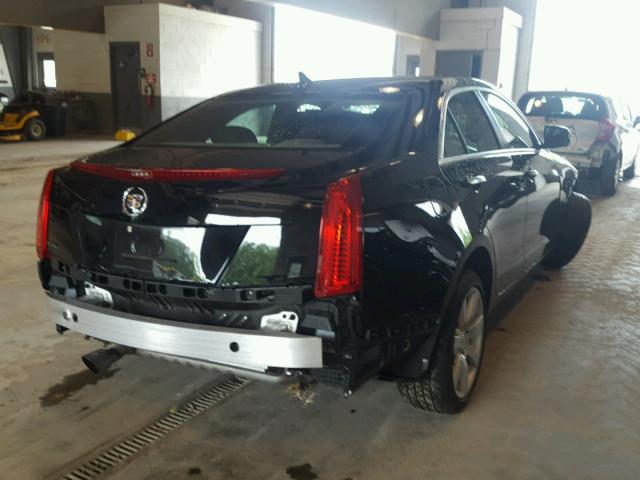 1G6AA5RA4E0190776 - 2014 CADILLAC ATS BLACK photo 4