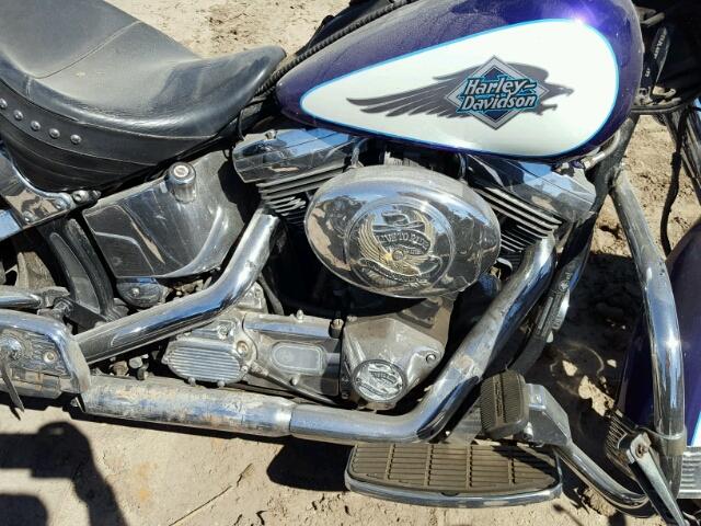 1HD1BJL46WY028199 - 1998 HARLEY-DAVIDSON FLSTC PURPLE photo 7