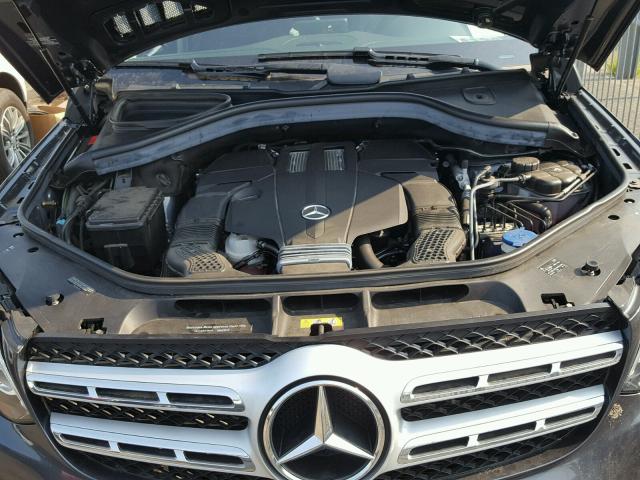 4JGDF6EE6HA745473 - 2017 MERCEDES-BENZ GLS 450 4M CHARCOAL photo 7