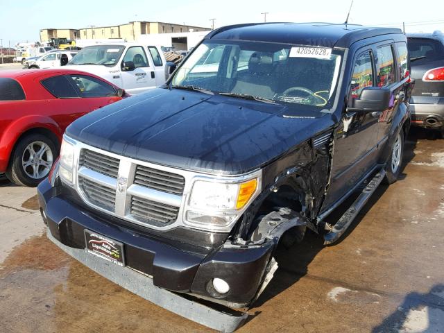 1D4PT2GK8BW541292 - 2011 DODGE NITRO SE BLACK photo 2