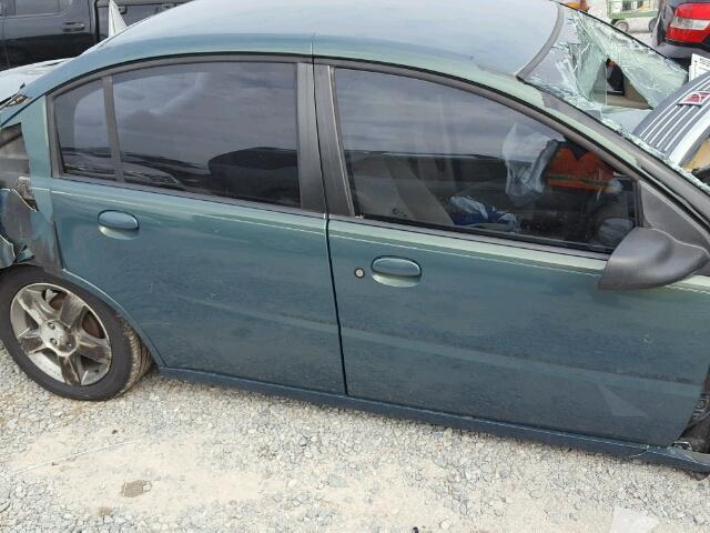 1G8AL55F87Z116830 - 2007 SATURN ION LEVEL GREEN photo 9