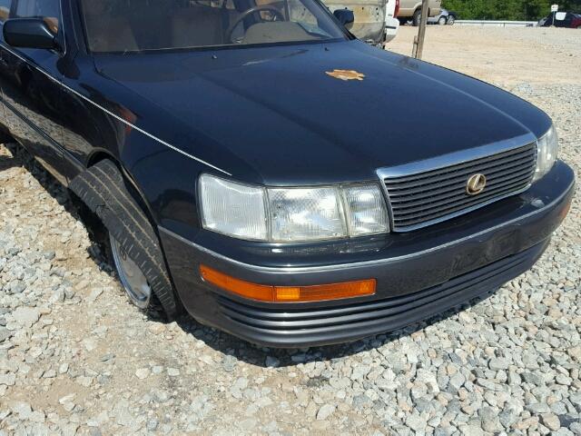 JT8UF11E9P0172021 - 1993 LEXUS LS 400 GREEN photo 9