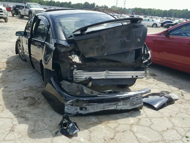 1G8AZ52F05Z156531 - 2005 SATURN ION LEVEL BLACK photo 3