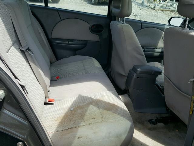 1G8AZ52F05Z156531 - 2005 SATURN ION LEVEL BLACK photo 6