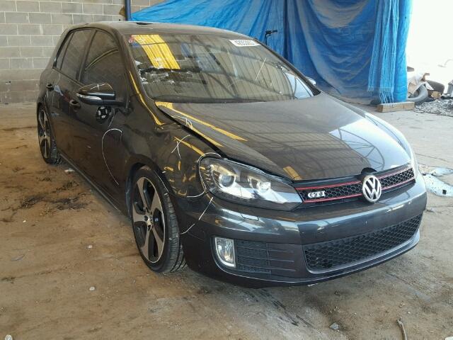 WVWGV7AJ7CW136188 - 2012 VOLKSWAGEN GTI GRAY photo 1