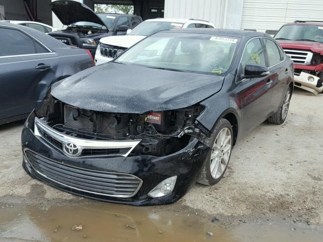 4T1BK1EB4FU176968 - 2015 TOYOTA AVALON XLE BLACK photo 2