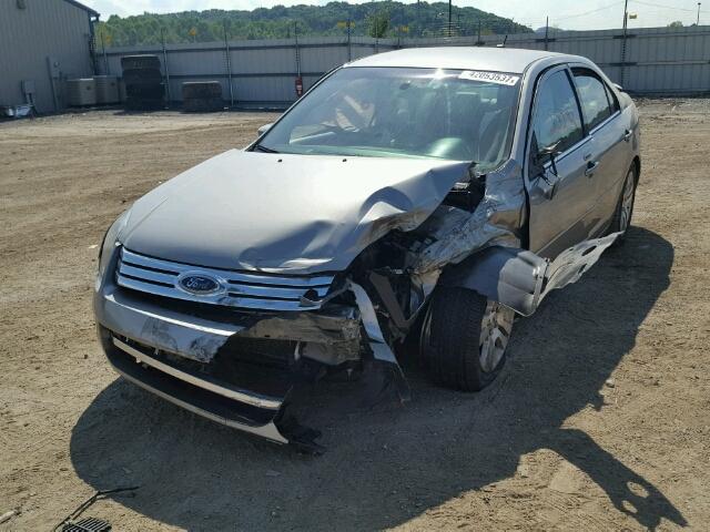 3FAHP08159R156999 - 2009 FORD FUSION GRAY photo 2