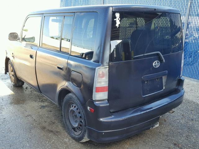 JTLKT324754011082 - 2005 TOYOTA SCION XB 紫色 照片 3