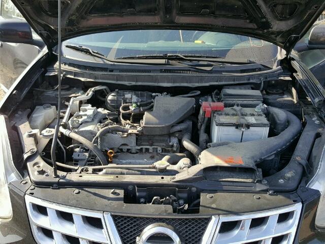 JN8AS5MV9DW624372 - 2013 NISSAN ROGUE S BLUE photo 7