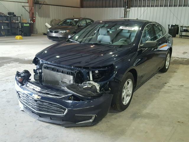 1G1ZB5ST6HF163873 - 2017 CHEVROLET MALIBU LS ლურჯი ფოტო 2