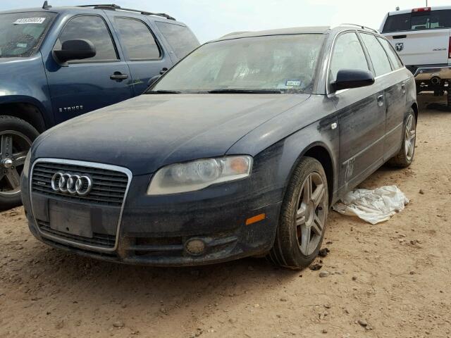 WAUKF78E96A163228 - 2006 AUDI A4 BLUE photo 2