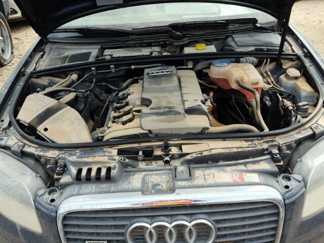 WAUKF78E96A163228 - 2006 AUDI A4 BLUE photo 7