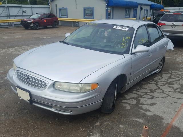 2G4WB55K711124781 - 2001 BUICK REGAL LS SILVER photo 2