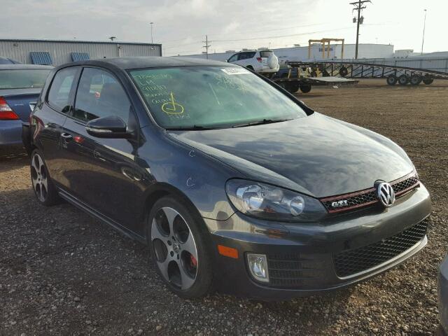 WVWFV7AJ5AW406298 - 2010 VOLKSWAGEN GTI CHARCOAL photo 1