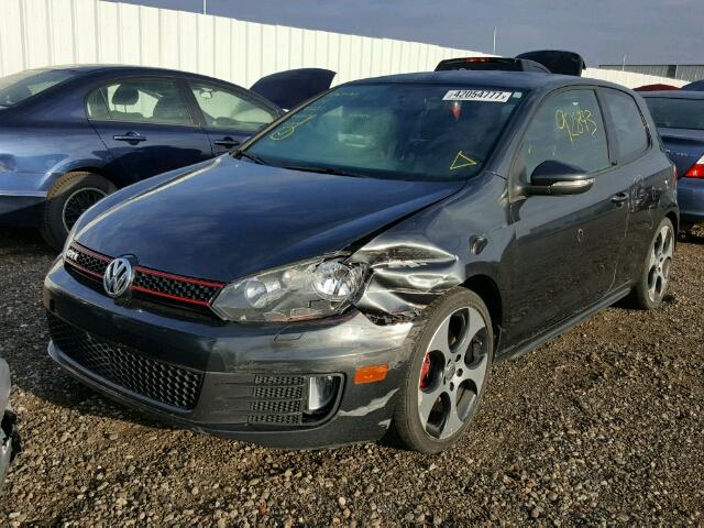 WVWFV7AJ5AW406298 - 2010 VOLKSWAGEN GTI CHARCOAL photo 2