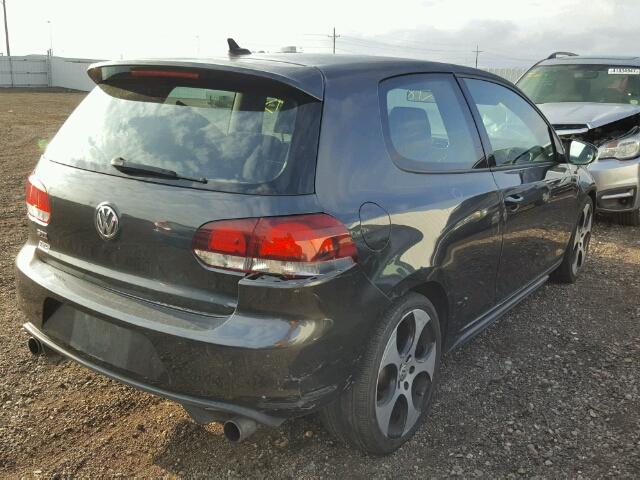 WVWFV7AJ5AW406298 - 2010 VOLKSWAGEN GTI CHARCOAL photo 4