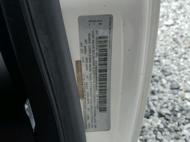 3VWPW3AG6AM008514 - 2010 VOLKSWAGEN NEW BEETLE Ağ foto 10