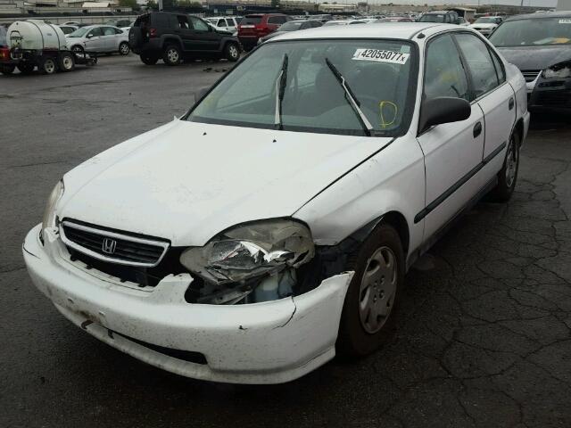 2HGEJ6672TH533608 - 1996 HONDA CIVIC WHITE photo 2