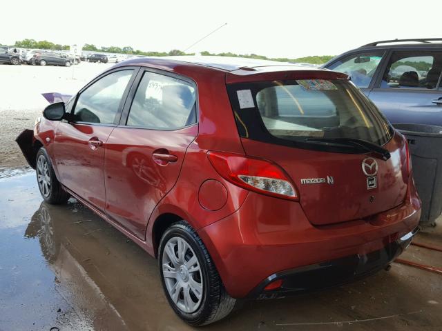 JM1DE1KZ4E0183740 - 2014 MAZDA MAZDA2 SPO 红色 照片 3