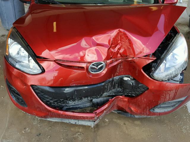 JM1DE1KZ4E0183740 - 2014 MAZDA MAZDA2 SPO 红色 照片 7