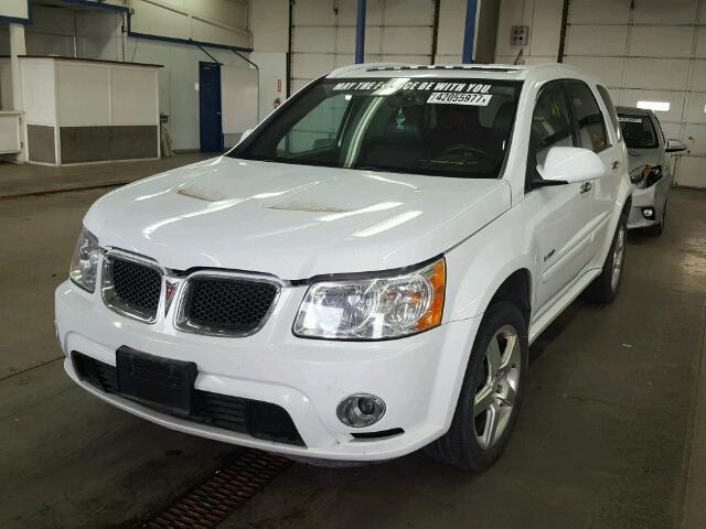 2CKDL737986043791 - 2008 PONTIAC TORRENT GX WHITE photo 2