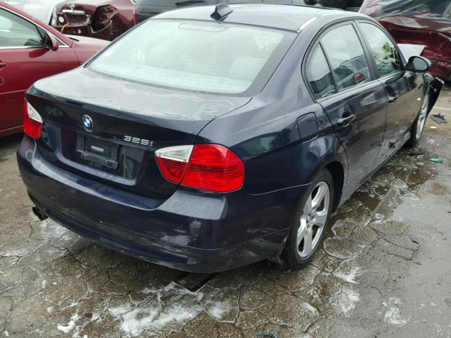 WBAVB13516KX42124 - 2006 BMW 325 I BLUE photo 4