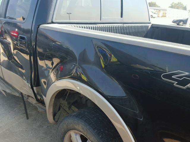 1FTPW14567KA54586 - 2007 FORD F150 SUPER BLACK photo 10