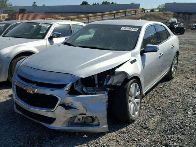 1G11E5SA0GF154846 - 2016 CHEVROLET MALIBU LIM 银色 照片 2
