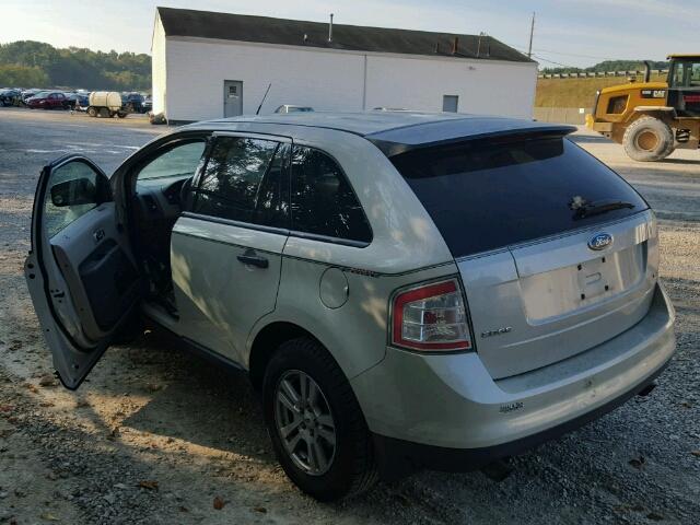 2FMDK36C77BA30258 - 2007 FORD EDGE SE CREAM photo 3