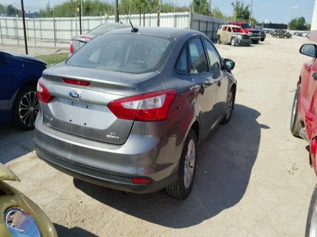 1FADP3F25EL438614 - 2014 FORD FOCUS SE GRAY photo 4