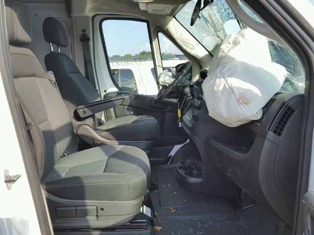 3C6TRVBGXHE545210 - 2017 RAM PROMASTER 白色 照片 5