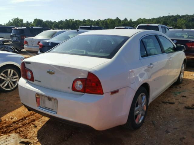 1G1ZH57B184252146 - 2008 CHEVROLET MALIBU 1LT WHITE photo 4