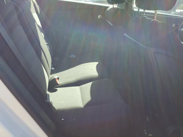 1G1ZH57B184252146 - 2008 CHEVROLET MALIBU 1LT WHITE photo 6