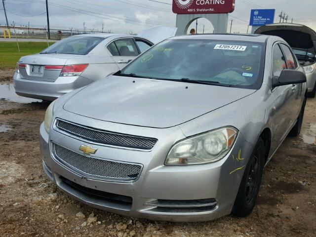 1G1ZG57B78F202441 - 2008 CHEVROLET MALIBU LS SILVER photo 2