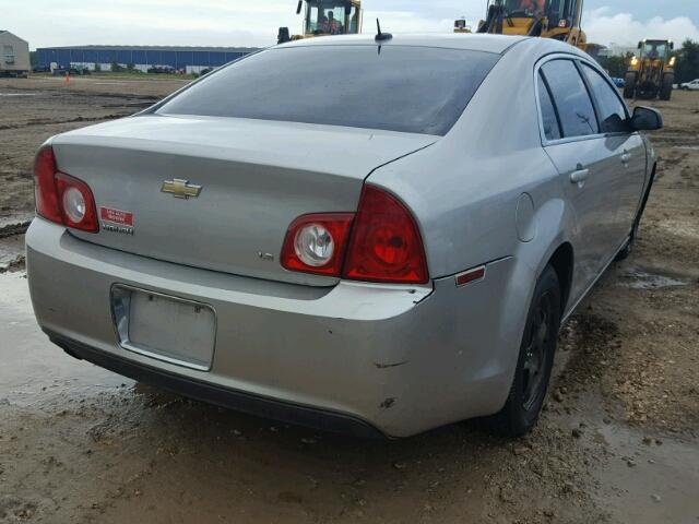 1G1ZG57B78F202441 - 2008 CHEVROLET MALIBU LS SILVER photo 4