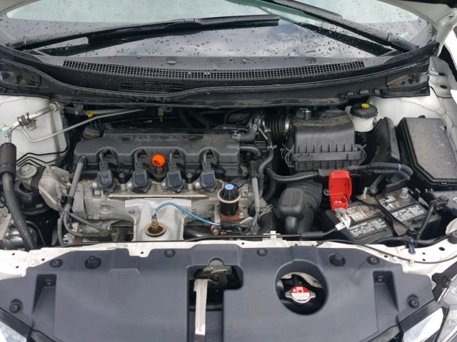 19XFB2F97FE070908 - 2015 HONDA CIVIC EXL თეთრი ფოტო 7